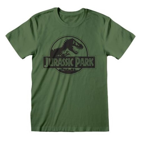 Heroes Inc. - Maglietta T-shirt Jurassic Park Mono Logo Taglia XL